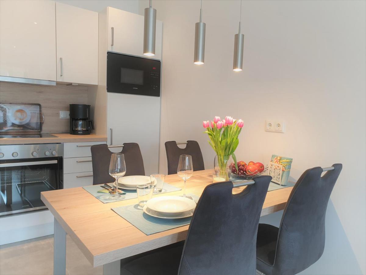 Apartment Jadestrand, Am Alten Deich 4-6, Whg 1 20 丹加斯特 外观 照片